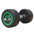 Beast Fitness Rubber Coated Exercise Dumbbell ( Pair)