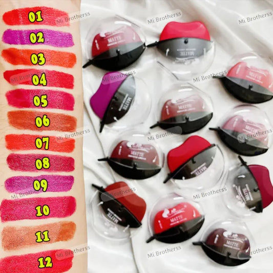 Lazy Lip Lipstick Matte Long Lasting Lipstick Lazy Lip Shaped Lipstick